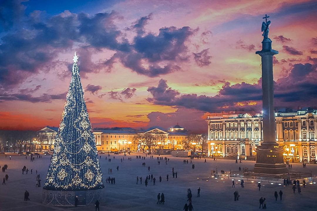 Neues Jahr in St. Petersburg